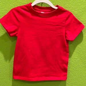Boys solid red shirt!